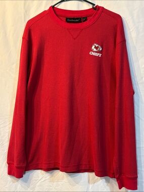 Kansas City Chiefs Waffle Knit Thermal Long Sleeve Shirt